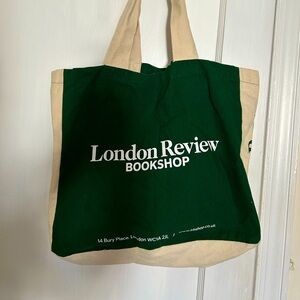 London Review Bookshop tote bag